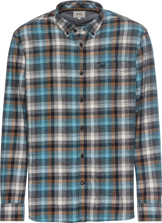 Produktbild Camel Active Langarmhemd mit Karomuster (5XL)