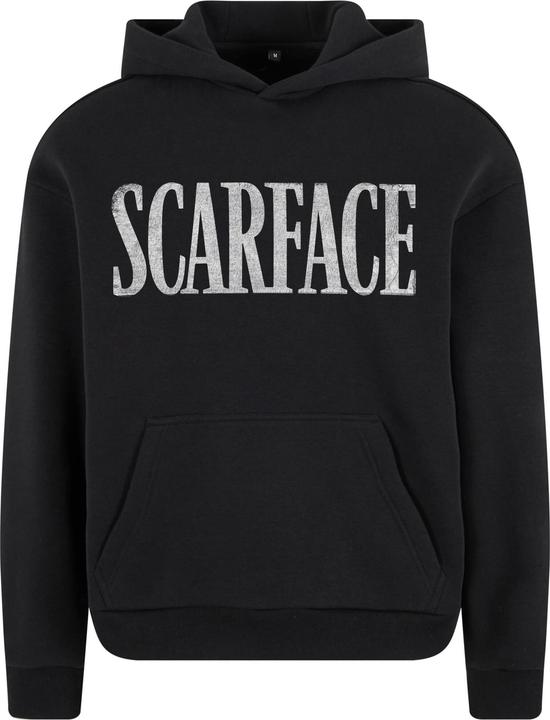 Produktbild MC Men Scarface Logo Fluffy Hoodie black L (L)