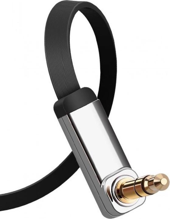 Produktbild Ugreen Audio AUX Kopfhörer Flachband abgewinkelt (3 m, 3.5mm Klinke (AUX))