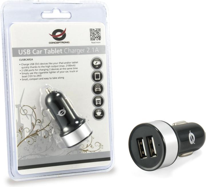 Produktbild Conceptronic 2 x USB 12 -