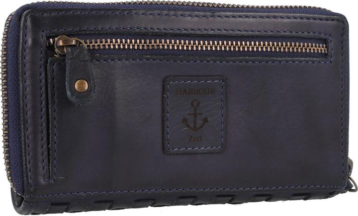 Actual product image Harbour 2nd Soft Weaving Lucinda wallet leather 16 cm