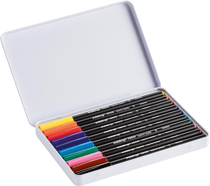 Produktbild Edding 1300 - Malfaserstifte (10x)
