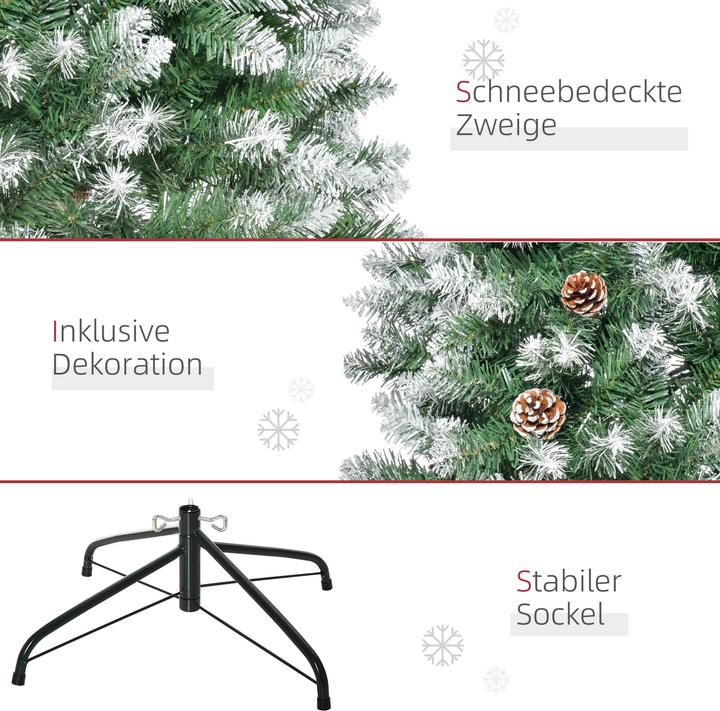 Actual product image Homcom Christmas tree (180 cm)