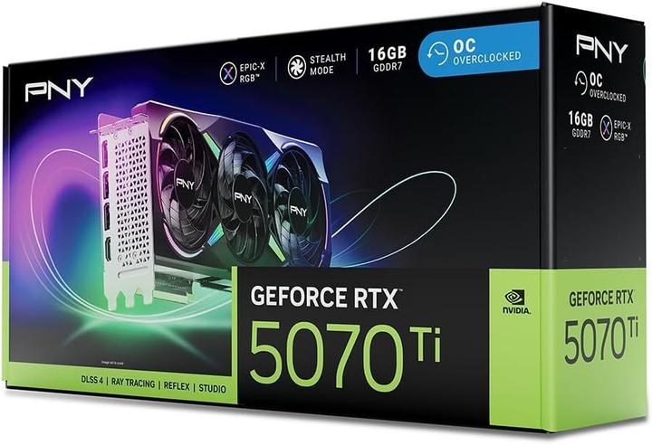 Produktbild PNY GeForce RTX 5070 Ti ARGB OC (16 GB)