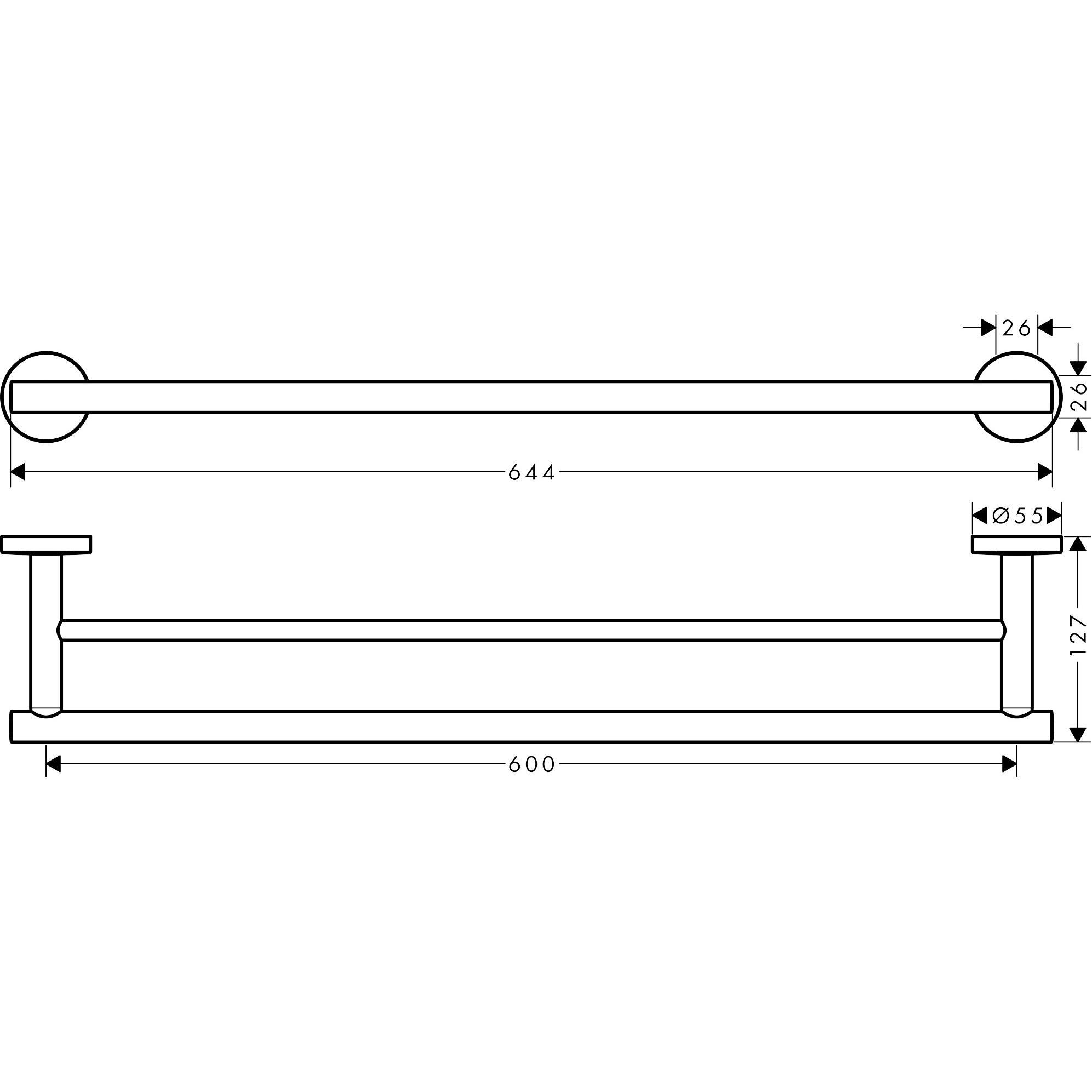 Thumbnail - hansgrohe, Handtuchhalter + Handtuchhaken, Logis