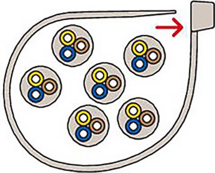 Produktbild Fischer Kabelbinder UBN 7,6x550 schwarz (Kunststoffkabelbinder, 500 mm, 100 Stk.)