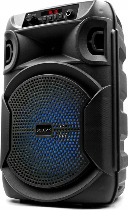 Squeak Głośnik Karaoke Pulsetower Bluetooth 5.3 Radio Fm Microsd Aux USB Sq1006 (7 h)