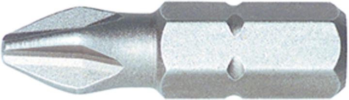 Actual product image Wiha Bit Standard 25 mm Phillips 1/4" (01657) PH1 (PH1)