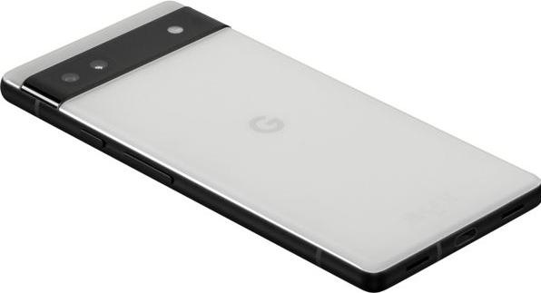 Productafbeelding Google Pixel 6a (128 GB, Wit krijt, 6.10", SIM + eSIM, 12.20 Mpx, 5G)