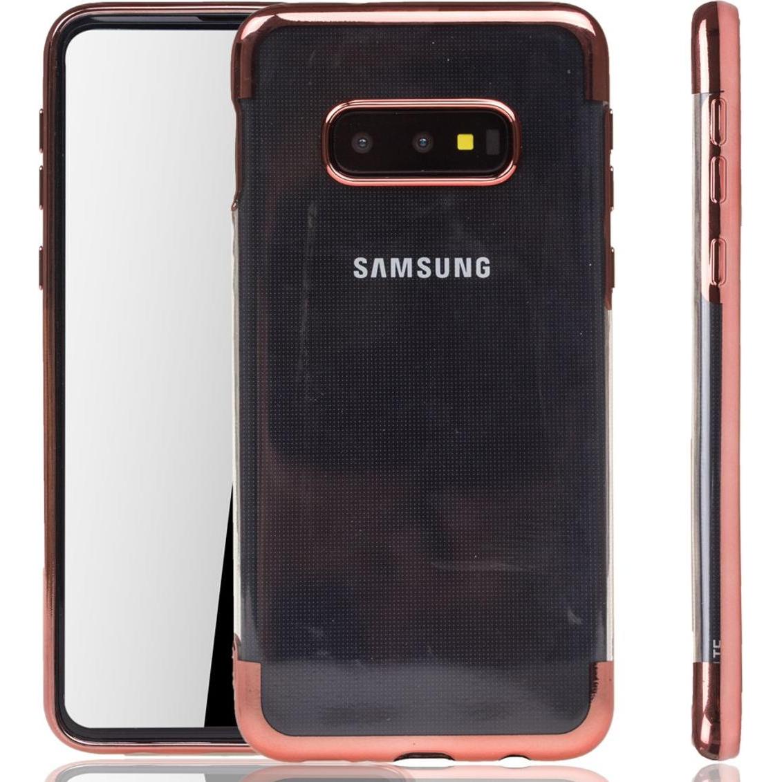 König Design Handyhülle für Samsung Galaxy S10e Schutzcase Backcover Bumper Etuis Rahmen Pink (Samsung Galaxy S10e), Sma...