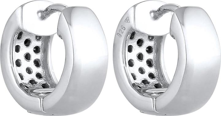 Produktbild Elli Ohrringe Creolen Kristalle Funkelnd 925 Silber (Glaskristall, 925er Sterling Silber)