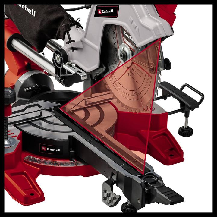 Productafbeelding Einhell TE-SM 10L Dubbele afkort- en verstekzaag 254mm 1800W