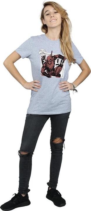Immagine prodotto Deadpool Breaktime Tacos Maglietta Ampia Donna (XXL)
