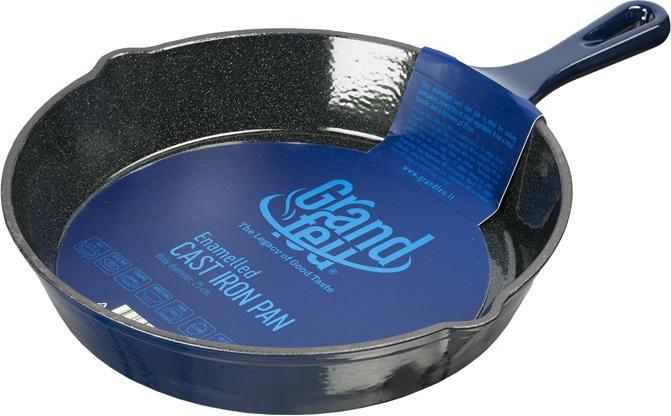 Actual product image Enameled cast iron pan (25 cm, Frying pan, Cast iron, Enamel)