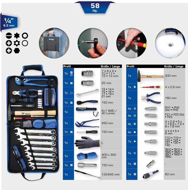 Actual product image Brilliant Tools BT024064 (58 pieces)