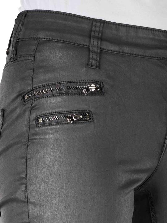 Produktbild MAC Jeans Zip Skinny Jeans Coated Black (W26/L32)