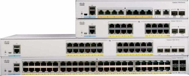 Productafbeelding Cisco Catalyst C1000-8T-E-2G-L Netwerkschakelaar Beheerd L2 Gigabit Ethernet (10/100/1000) (12 Havens)