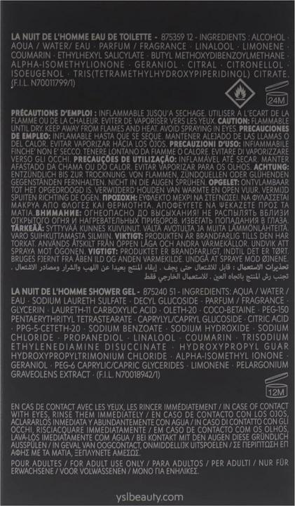 Immagine prodotto Yves Saint Laurent Set regalo La Nuit De L'Homme