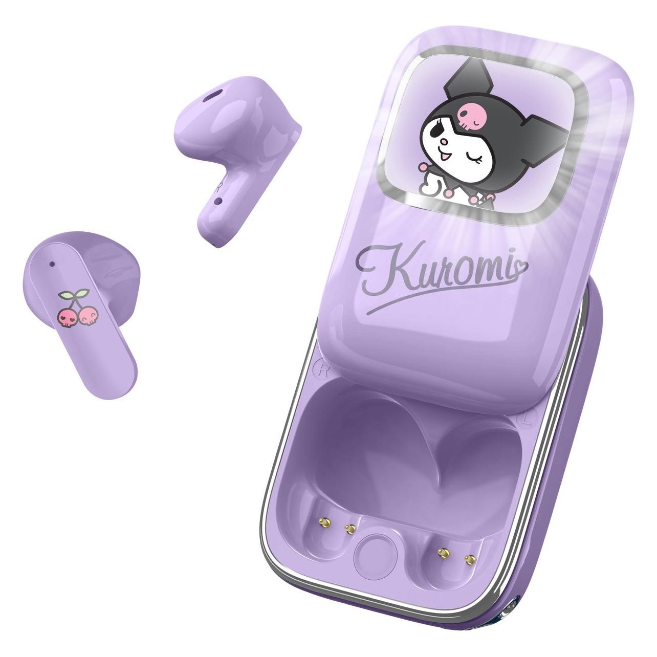 Kuromi Kabellose In-Ear-Kopfhörer Mit Led-Bildschirm-Etui (8 h, Kabellos), Kopfhörer, Mehrfarbig
