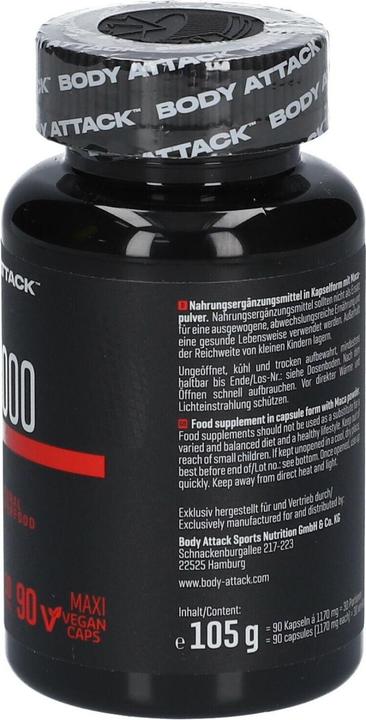 Body Attack Maca 3000 (90 pz., Pillole, 105 g)