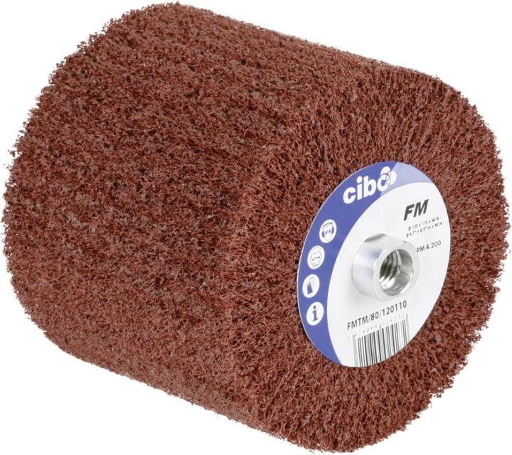 Cibo FMTM/80/12050 FM Tex-Schleifscheibe Ø120x50xM14 Nr.80