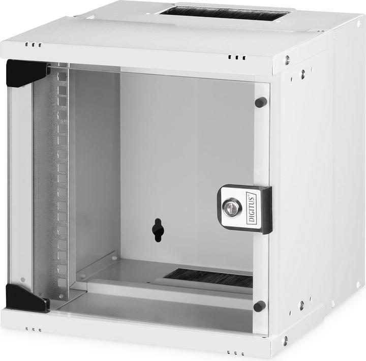 Digitus 10" 6HE Wandgehäuse, SOHO PRO 324 x 316 x 298 mm, grau