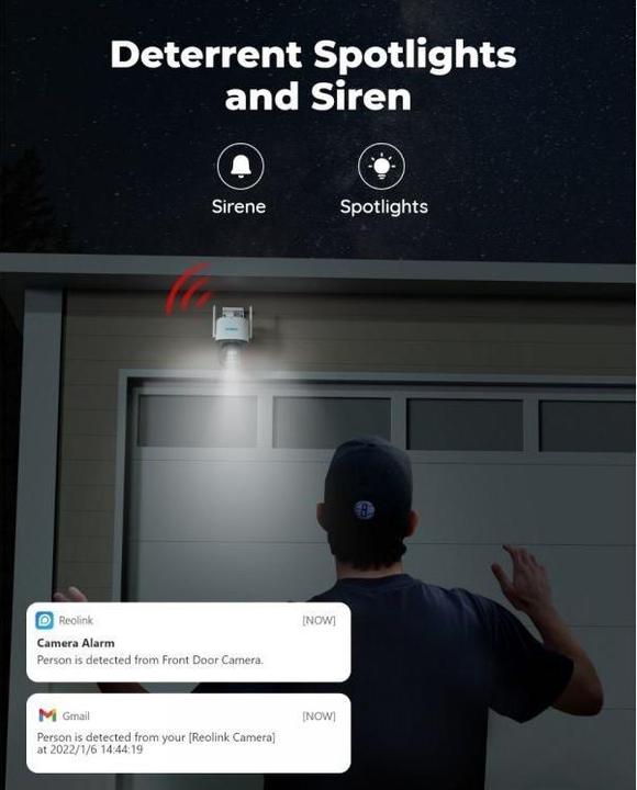 Actual product image Reolink Trackmix Series G770 (3840 x 2160 pixels)