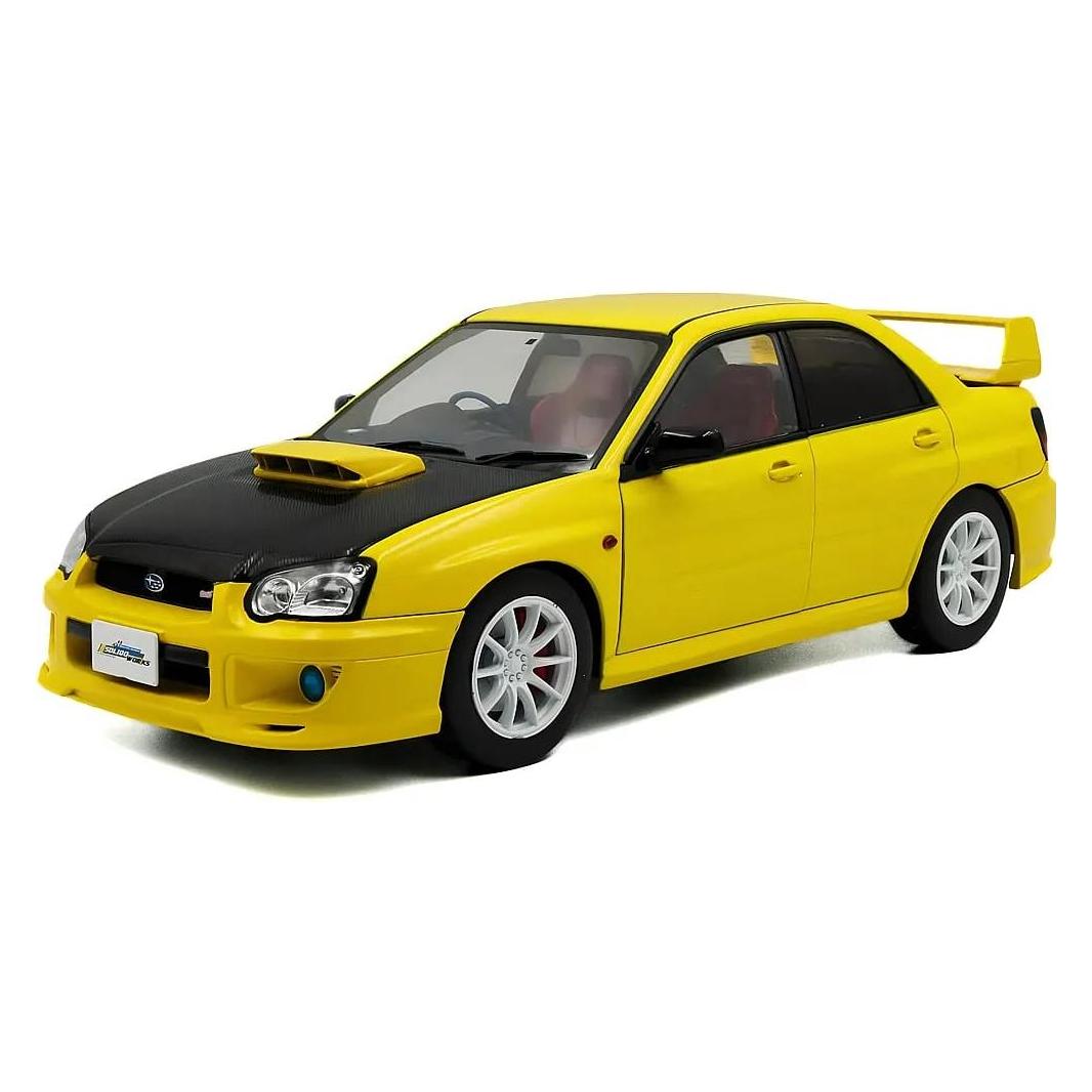 Solido 1, 18 Subaru Impreza Wrx Sti Gelb