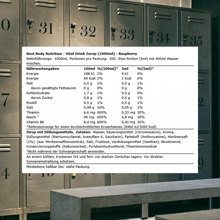 Immagine prodotto Best Body Nutrition Vitale (1 pz., Liquido)