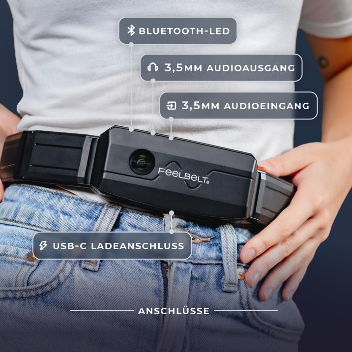Produktbild Feelbelt Haptic Feedback Belt - Size 1 (PC, PS4, PS5, Switch)