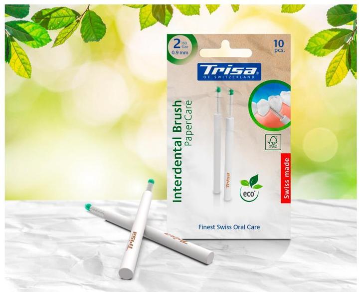 Image du produit Trisa Brosse interdentaire PaperCar ISO 2 10 (10 x, 0.90 mm)