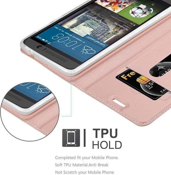 Actual product image Cadorabo Book Classy Style Cover (HTC One M9)