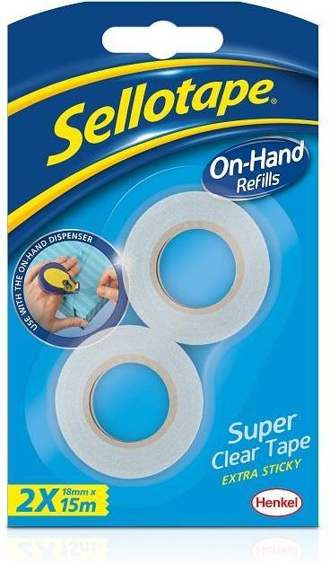 Sellotape On-Hand Refill 18mm x 15m
