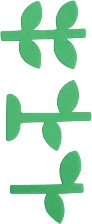 Produktbild Glorex Moosgummi Sticker 72 St. Blumen, selbstklebend