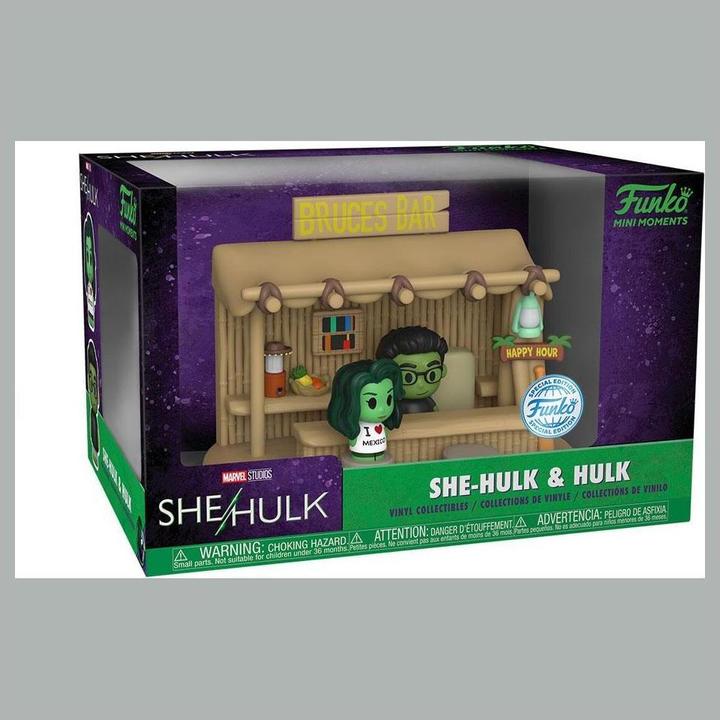 Produktbild Funko POP Mini Moments Marvel She-Hulk Tiki Bar Scene