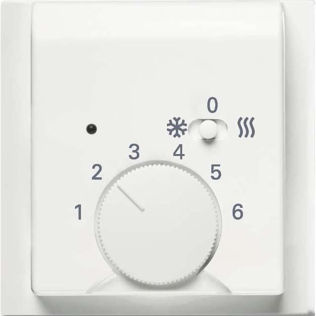 Busch-Jaeger Temperaturreglerabdeckung, Thermostat, Grau