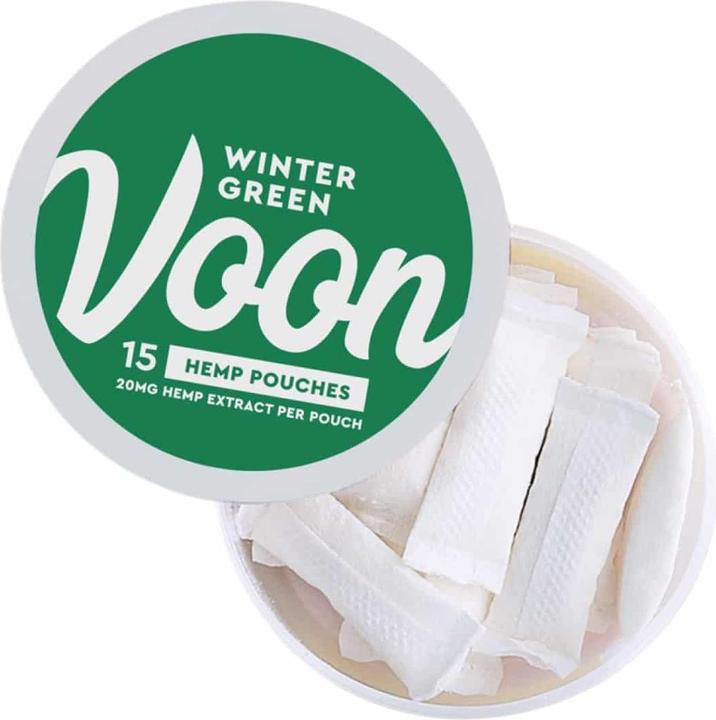 Actual product image Genuine Swiss Voon Wintergreen 300mg (CBD snus, 22000 mg)