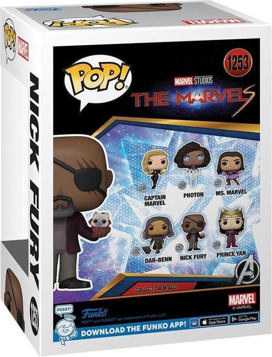 Produktbild Funko The Marvs POP! Vinyl figurine Nick Fury 9 cm