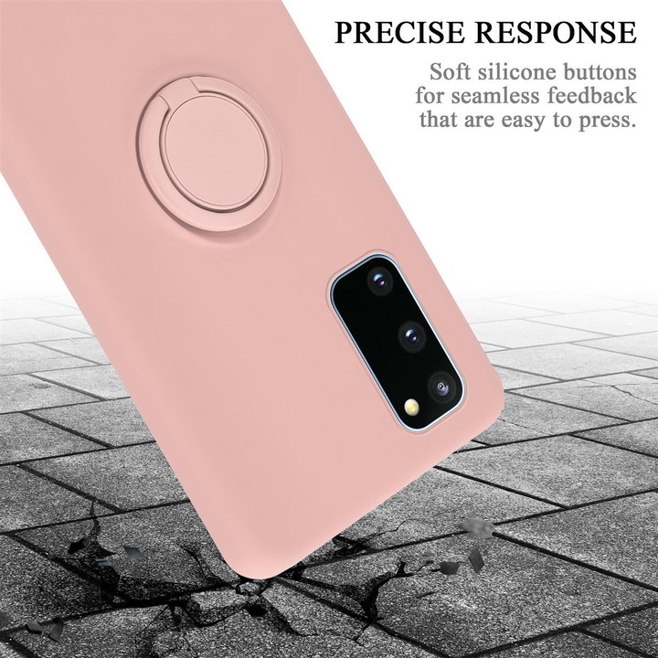 Immagine prodotto Cadorabo Custodia in silicone TPU Liquid Ring Cover (Samsung Galaxy S20 FE)