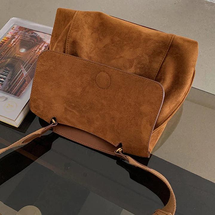 Immagine prodotto Only-Bags.Store Moda Borse a tracolla Retro Pu Leather Flap Crossbody Bag Messenger Handbag Clutch Purse