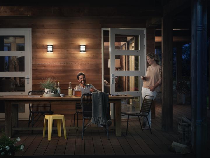 Image du produit Philips Applique murale Python (450 lm, IP44)