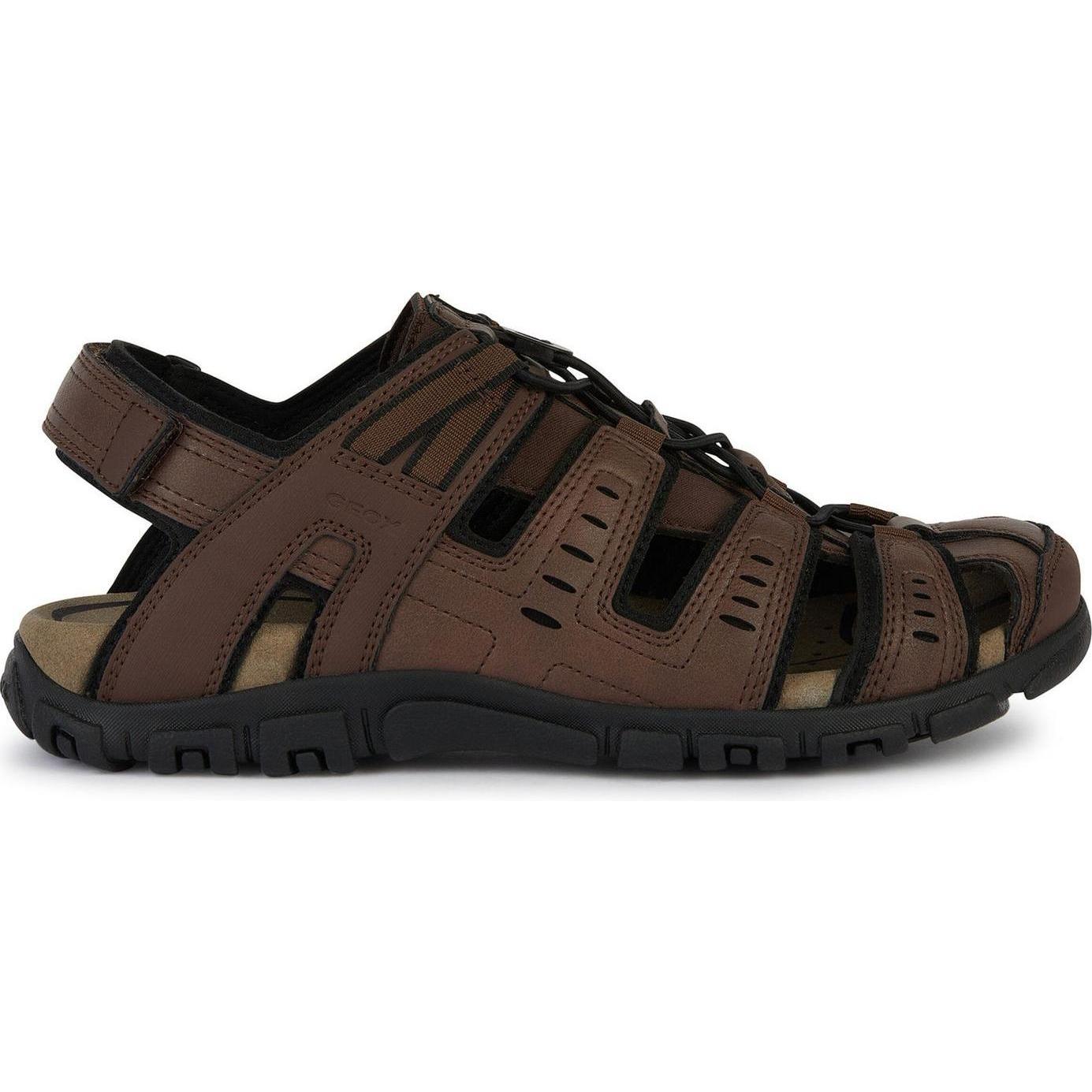 Geox, Herren, Sandalen, Strada, Braun, (39)