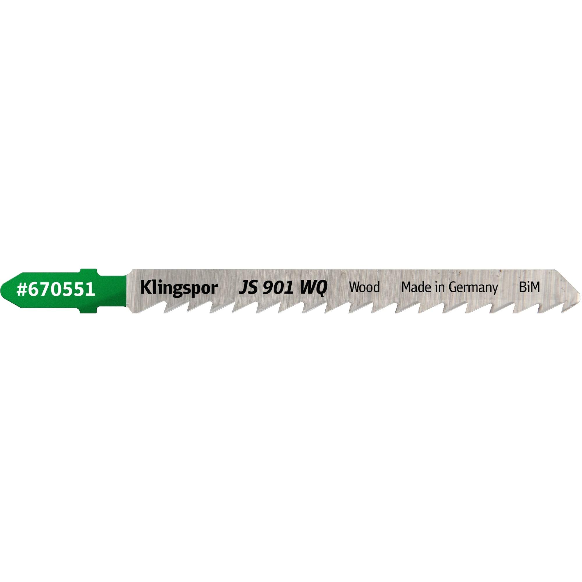 Klingspor, Schleifmittel, JS 901 WQ Special - Sägeblätter 8 x 100 x 1,27 mm