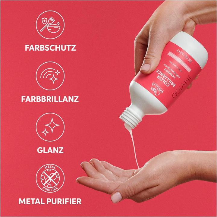 Produktbild Wella Invigo Color Brillance Shampoo Feines bis mittelfarbiges Haar (500 ml, Flüssiges Shampoo)