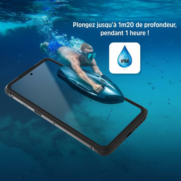 Actual product image Energizer Mobile phone for older adults H67GEU Octa Core 4 GB RAM 128 GB Black 6.78" (128 GB, Black, 6.78")