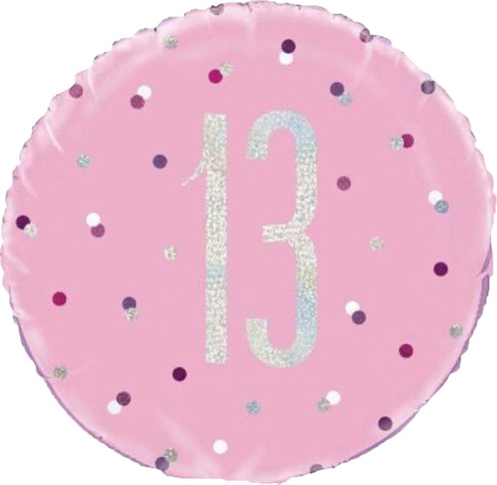 Immagine prodotto Unique Party Palloncini in foil prismatici con glitter