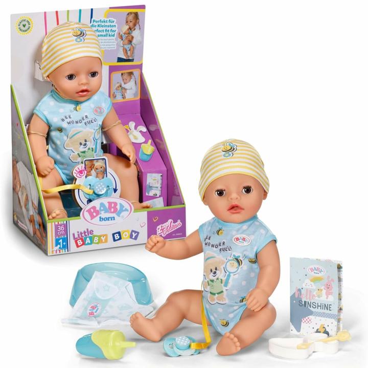 Actual product image Zapf Creation BABY born Little Boy