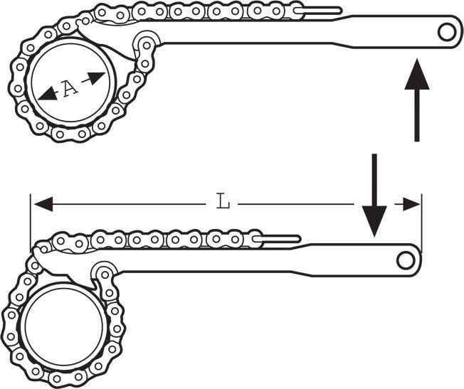 Produktbild Super-Ego Kettenrohrzange (300 mm)