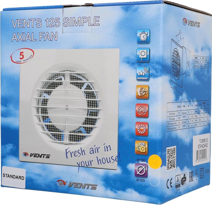 Produktbild Vents Simple 120