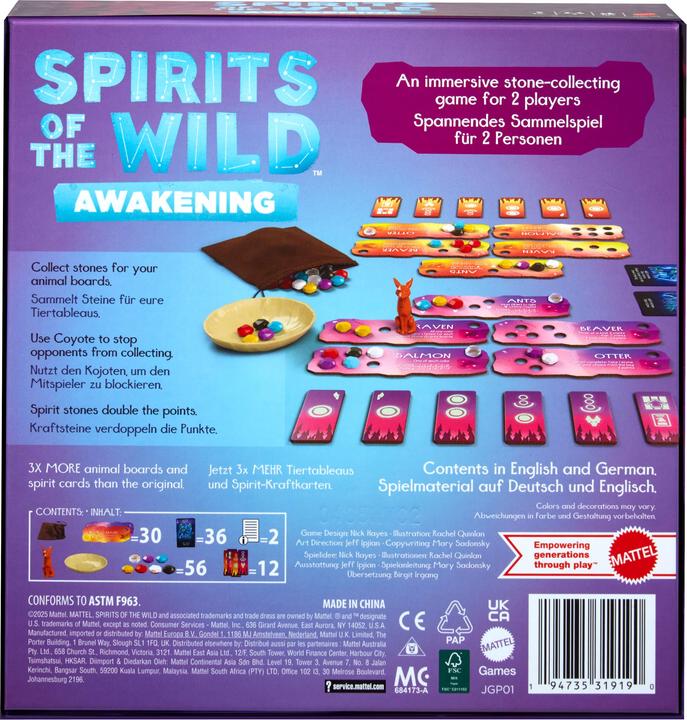 Productafbeelding Mattel Games Spirits of the Wild - The Awakening (D) (Duits, 2 Spelers)